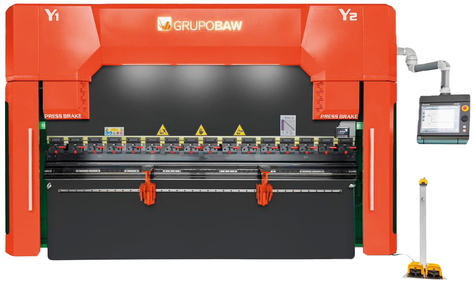 DOBRADEIRA CNC SÉRIE BAW HÍBRIDA PLUS